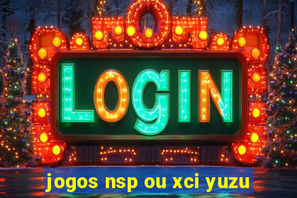 jogos nsp ou xci yuzu